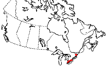 Map of Rat Snake in Canada