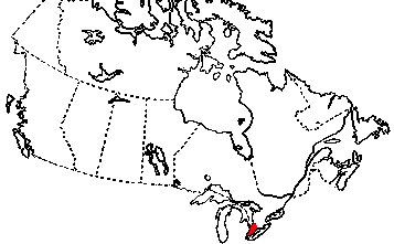 Map of Butler's Garter Snake in Canada