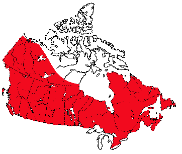 Map of River Otter in Canada