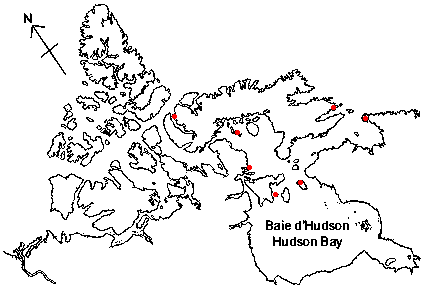 Map of <i>Puncturella noachina</i> in Canada