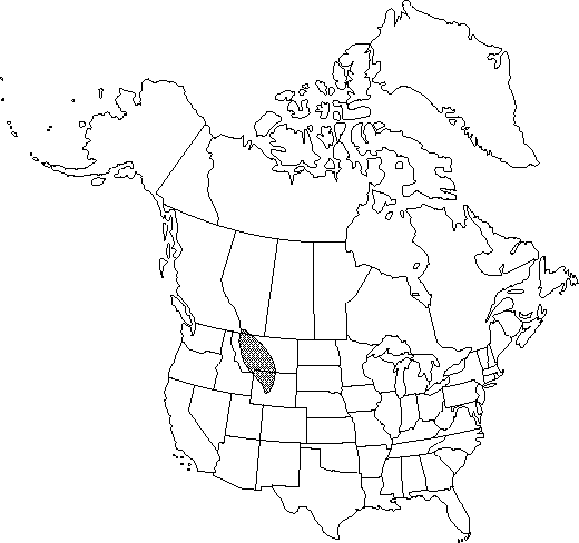 Map of <i>Aquilegia jonesii</i> in Canada