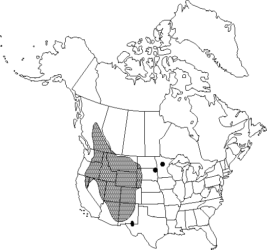 Map of <i>Berberis repens</i> in Canada