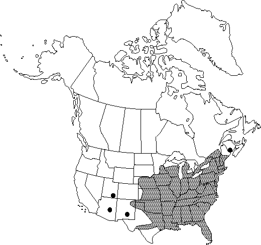 Map of False-nettle in Canada