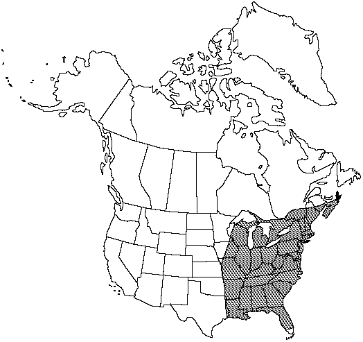 Map of Dissected grapefern in Canada