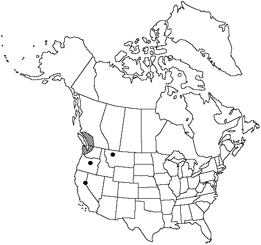 Map of Western goblin in Canada