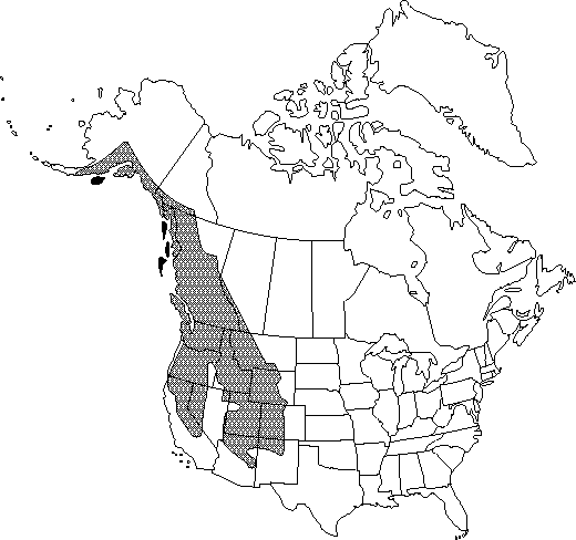 Map of <i>Caltha leptosepala </i> in Canada