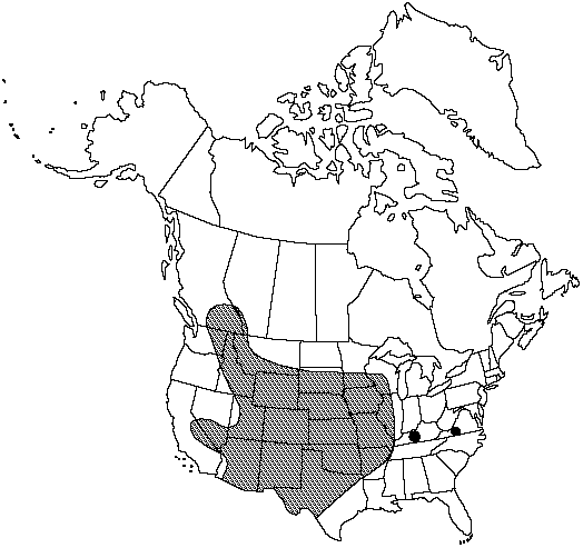 Map of Slender lip fern in Canada