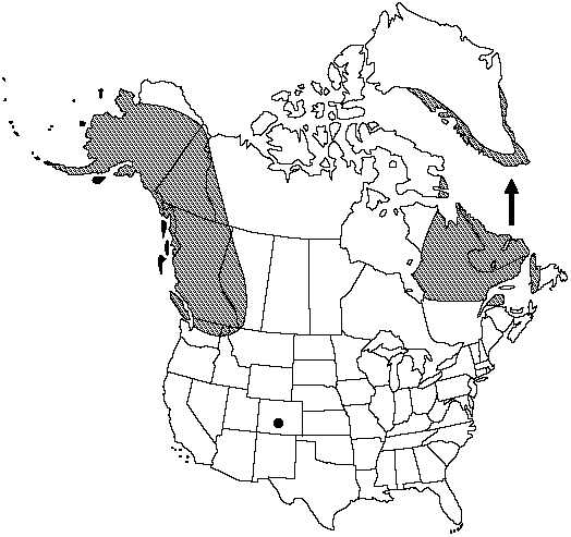 Map of Alpine club-moss in Canada