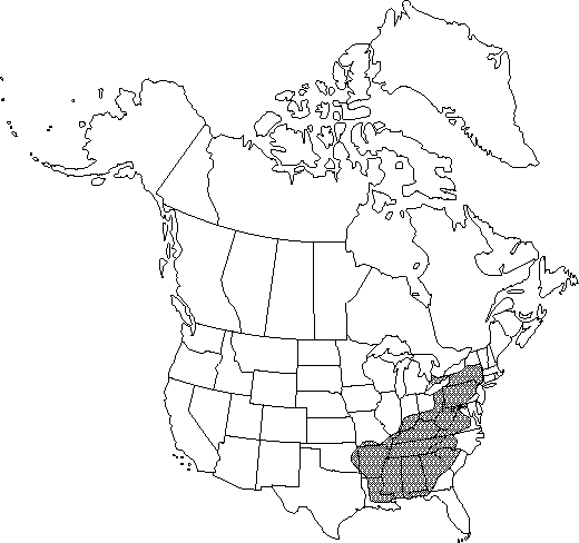 Map of Cucumber-tree in Canada
