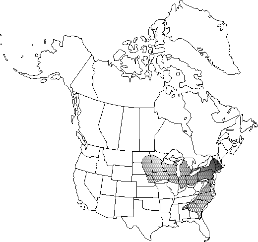 Map of Clearweed in Canada