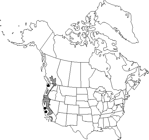 Map of Ponderosa pine in Canada