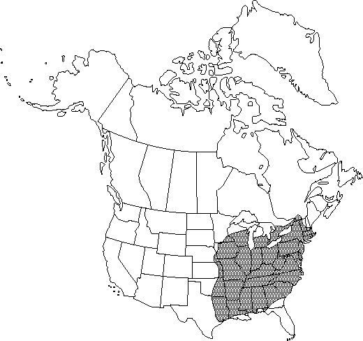 Map of May-apple, Indian-apple, wild-mandrake in Canada