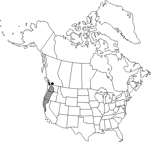 Map of <i>Quercus garryana garryana </i> in Canada
