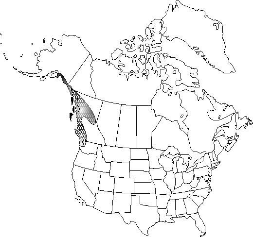 Map of <i>Ranunculus cooleyae </i> in Canada