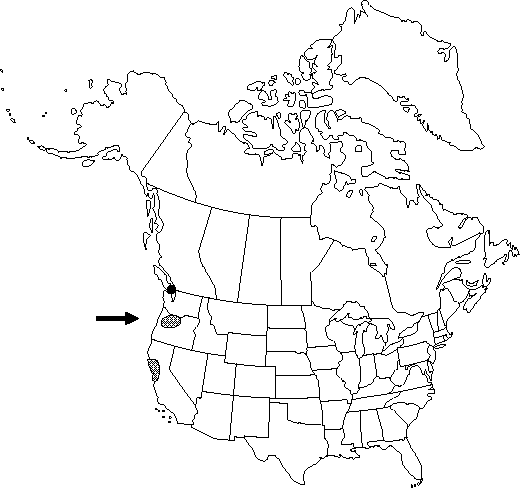 Map of <i>Ranunculus lobbii </i> in Canada