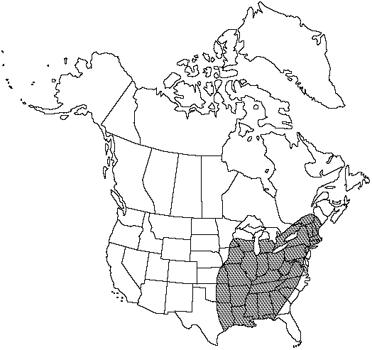 Map of <i>Woodsia obtusa obtusa</i> in Canada