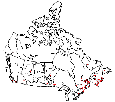 Map of Grayling in Canada