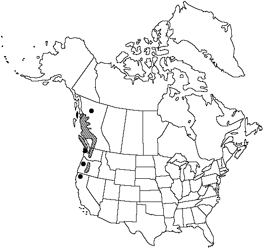 Map of Pacific silver fir, silver fir in Canada