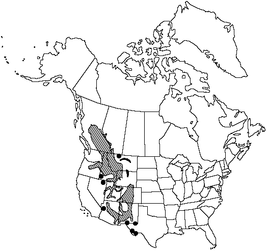 Map of Rocky Mountain Douglas-fir in Canada