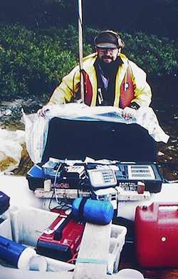 Sampling gear. Photo: Pete St. Onge